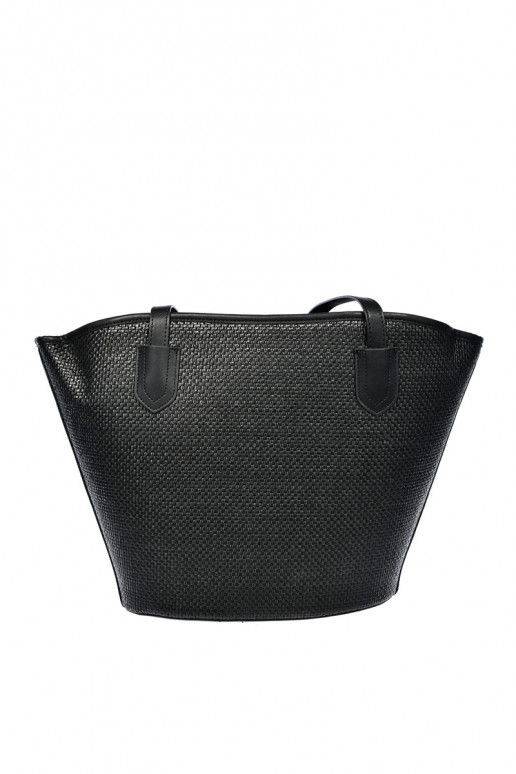 Black Basket Bag with Cosmetic Case Big Star