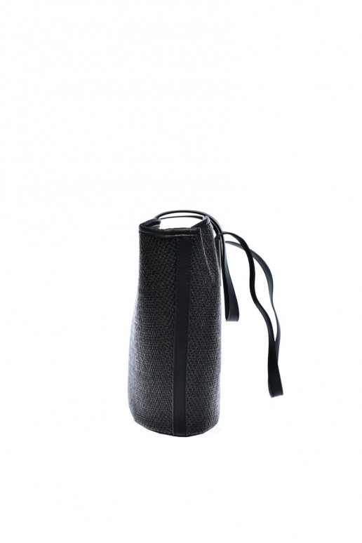 Black Basket Bag with Cosmetic Case Big Star