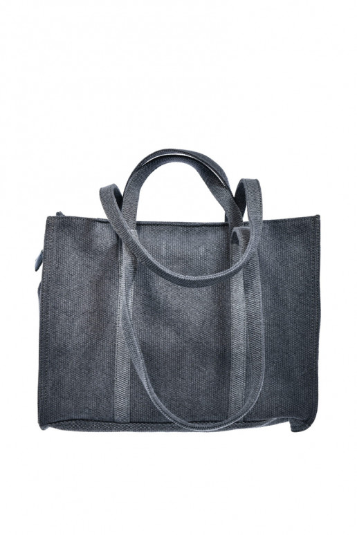Torebka Na Zamek Typu Shopper Big Star RR574072 Grafitowa