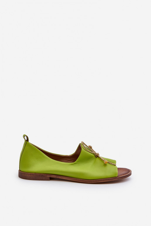 Lime balerinos Zazoo 2660