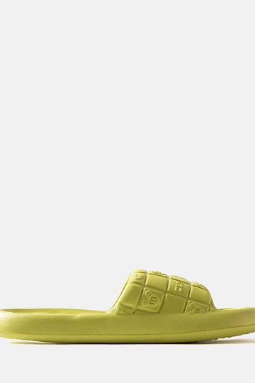 Green pool slippers Janina 2