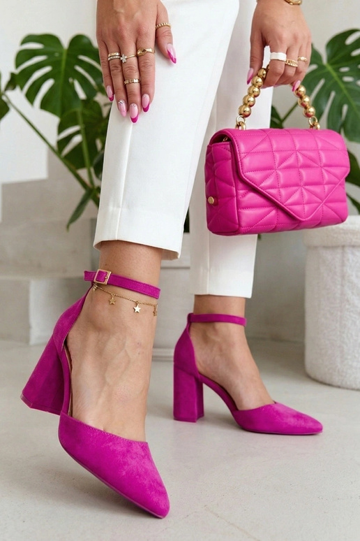 Purple lollipops on a pedestal Ava