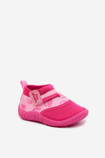 Różowe dziecięce buty z klejącymi zapięciami PROINATER PRO-26-48-101B