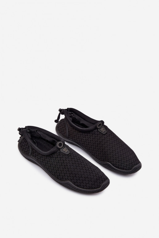 Black men's waterproof shoes PROINATER PRO-26-48-127M