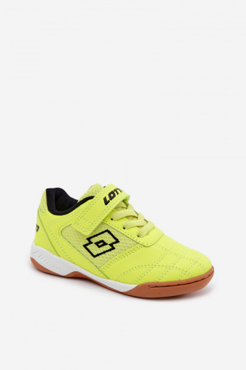Neon yellow children's sports shoes LOTTO INHIZZER 2600120K