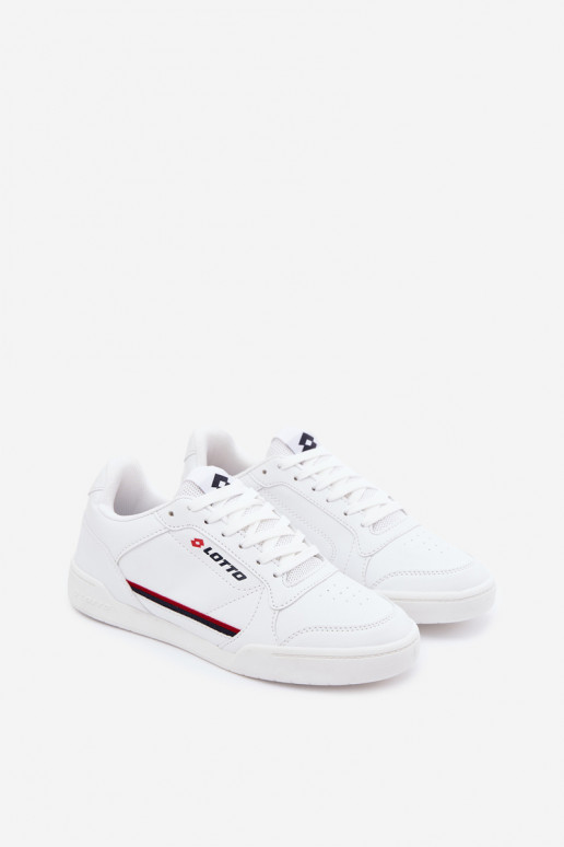 Męskie sneakersy LOTTO NANDU 2400100 w kolorze białym