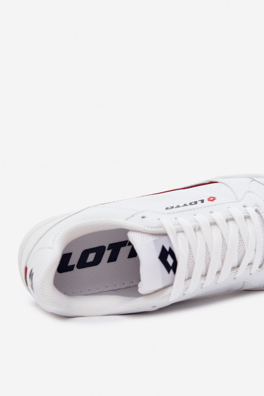 Męskie sneakersy LOTTO NANDU 2400100 w kolorze białym