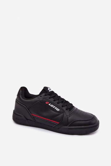 Męskie sneakersy LOTTO NANDU 2400100 w kolorze czarnym