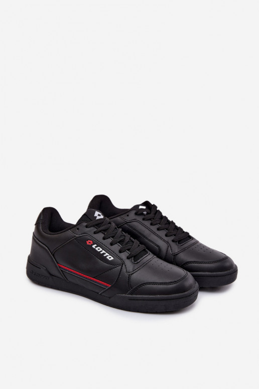 Męskie sneakersy LOTTO NANDU 2400100 w kolorze czarnym