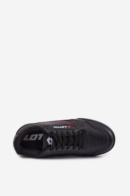 Męskie sneakersy LOTTO NANDU 2400100 w kolorze czarnym