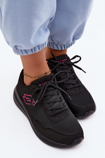 Unisex sports shoes LOTTO CONNECT 2400001 black color