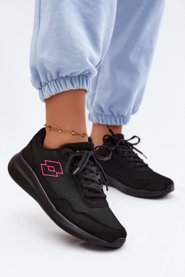 Unisex sports shoes LOTTO CONNECT 2400001 black color 2