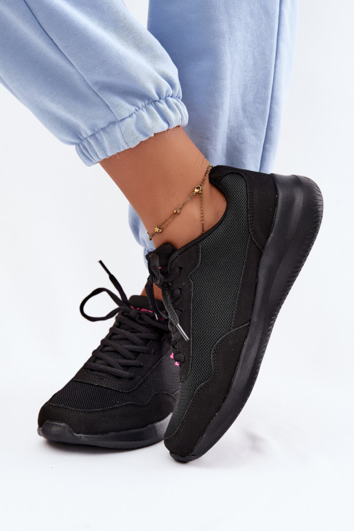 Unisex sports shoes LOTTO CONNECT 2400001 black color