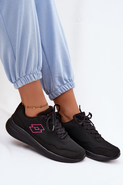Unisex sports shoes LOTTO CONNECT 2400001 black color