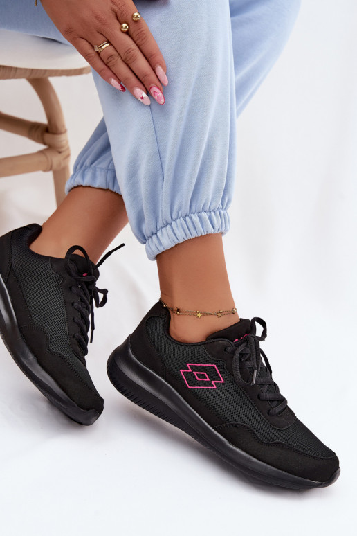 Unisex sports shoes LOTTO CONNECT 2400001 black color