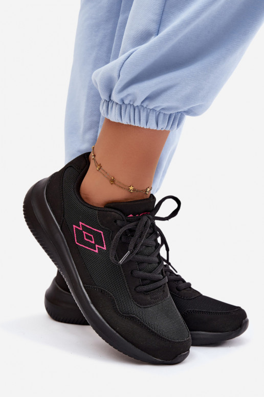 Unisex sports shoes LOTTO CONNECT 2400001 black color