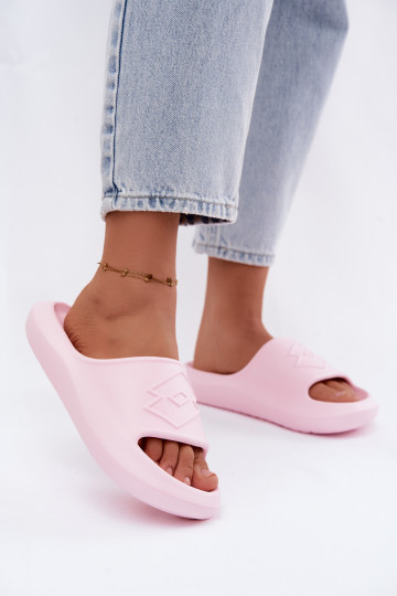 Women's lightweight slippers LOTTO SLAY 2400471U pink color 2