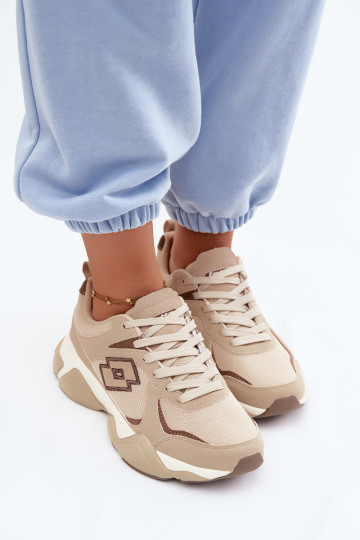 Men's sneakers LOTTO INANY 2401530 sand color