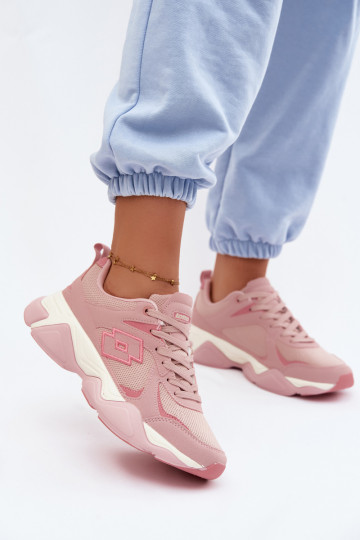 Men's sneakers LOTTO INANY 2401530 pink color 2