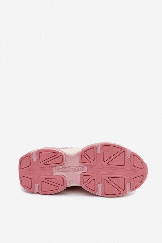 Męskie sneakersy LOTTO INANY 2401530 w kolorze różowym