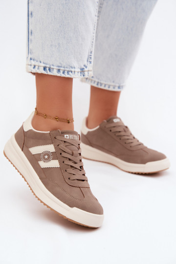 Sport shoes for women Big Star UU274025 in sand color 2