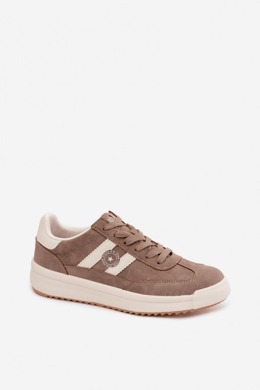 Buty sportowe dla kobiet Big Star UU274025 w kolorze piaskowym