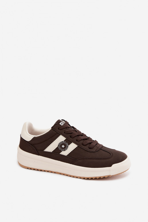 Buty sportowe dla kobiet Big Star UU274024 w kolorze czekoladowym