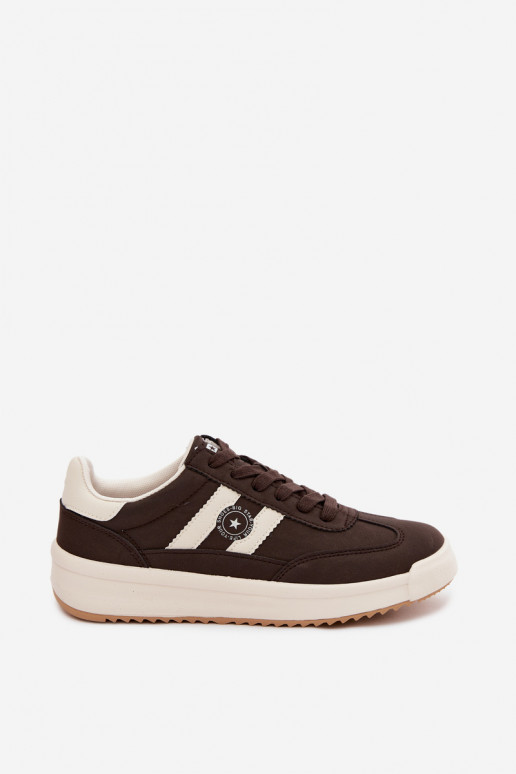 Buty sportowe dla kobiet Big Star UU274024 w kolorze czekoladowym