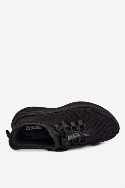 Buty sportowe wsuwane dla kobiet Big Star UU274057 w kolorze czarnym