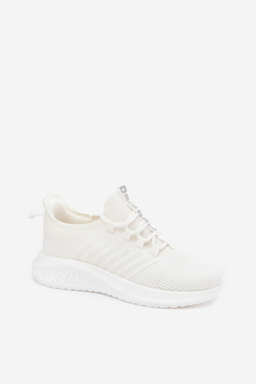 Buty sportowe wsuwane dla kobiet Big Star UU274056 w kolorze białym