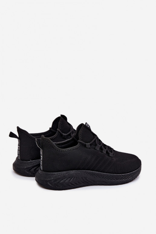 Black men's sports shoes Big Star UU174003