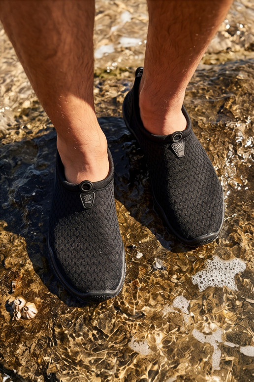 Black men's waterproof shoes PROINATER PRO-26-48-127M