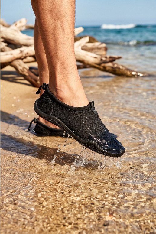 Black men's waterproof shoes PROINATER PRO-26-48-127M