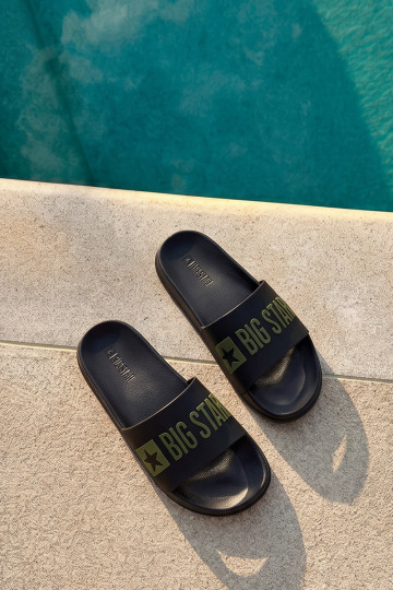 Men's Slippers Big Star SS174359 Black