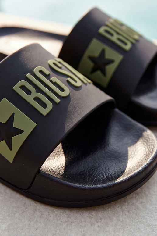 Men's Slippers Big Star SS174359 Black