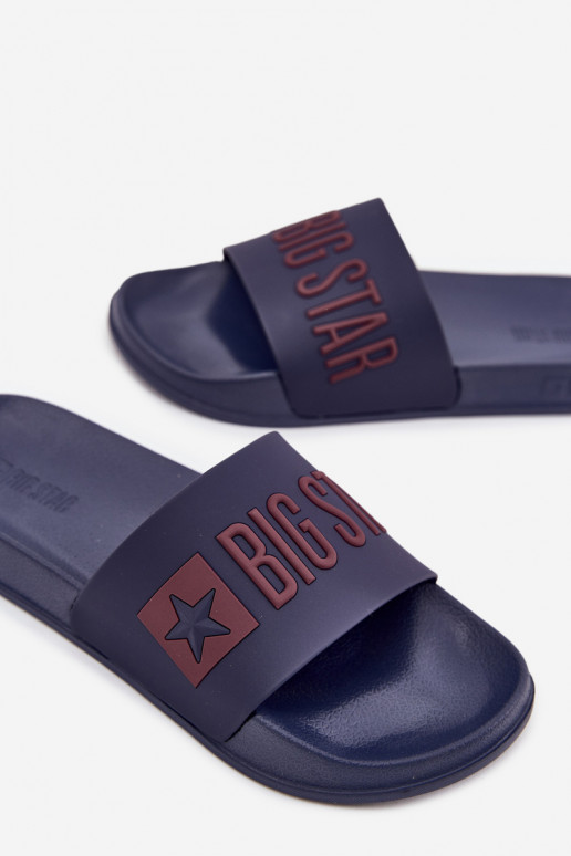 Men's Slippers Big Star SS174361 Navy