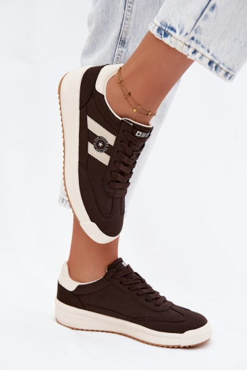Sport shoes for women Big Star UU274024 in chocolate color