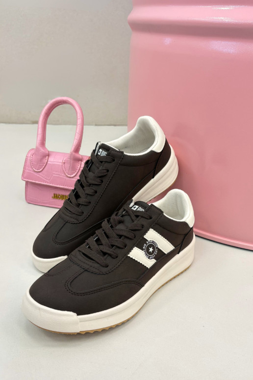 Sportiniai bateliai moterims Big Star UU274024 šokolado spalvos