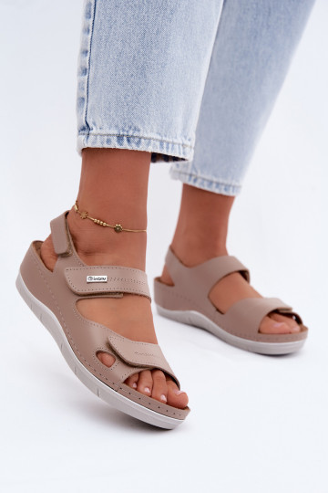 Brown women's sandals Inblu
