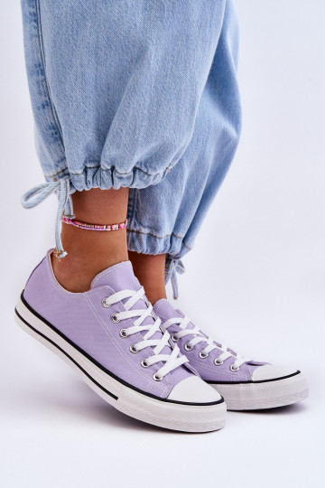 Classic low women's sneakers in purple Vegas