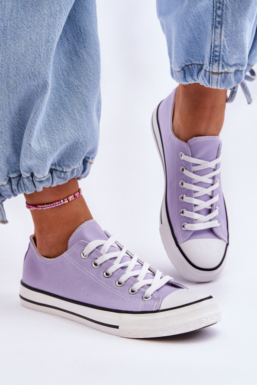 Classic low women's sneakers in purple Vegas