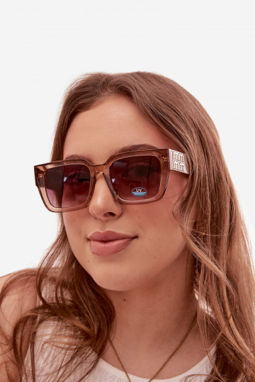 Women's brown sunglasses 2