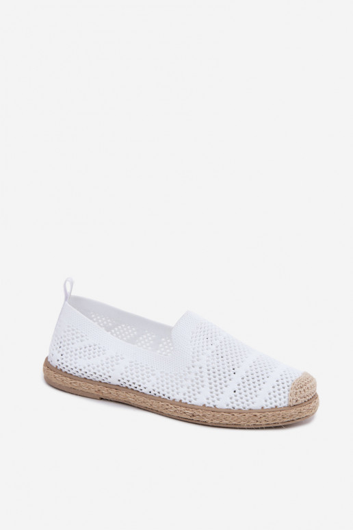 Lace-up white espadrilles Candessa