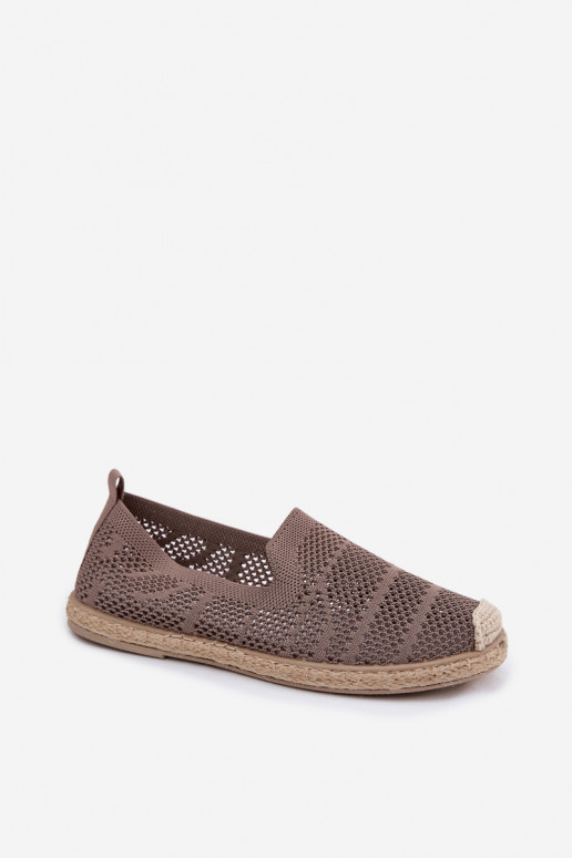 Lace-up khaki espadrilles Candessa