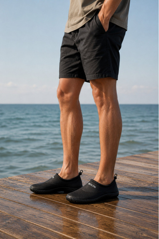 Men's Water Shoes Black Big Star NN174752