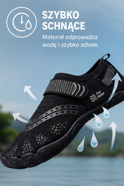 PROINATER PRO-26-48-118M męskie wodoodporne buty w kolorze czarnym