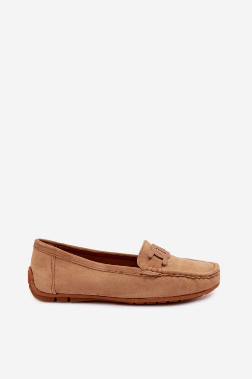 Women's rich suede loafers brown Rabell