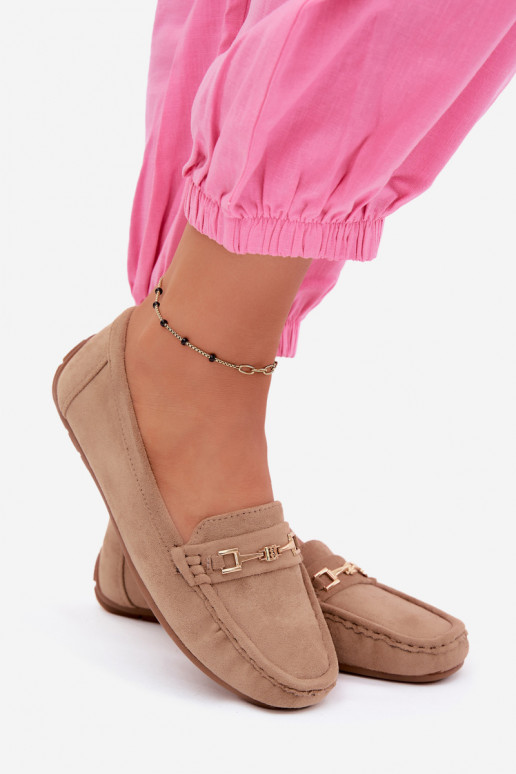 Classic suede loafers khaki Corinell
