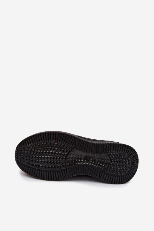 Męskie sneakersy czarne Rubens