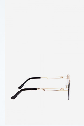 Okulary przeciwsłoneczne z filtrem UV w kolorze khaki 2